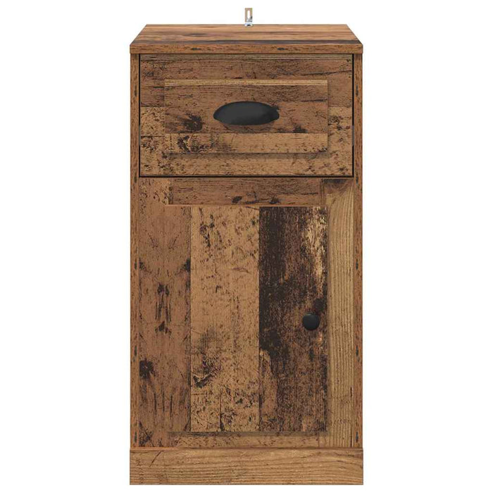 Dulap lateral Lemn vechi 40 x 50 x 75 cm Lemn compozit - WALTI WALTI