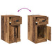 Dulap lateral Lemn vechi 40 x 50 x 75 cm Lemn compozit - WALTI WALTI