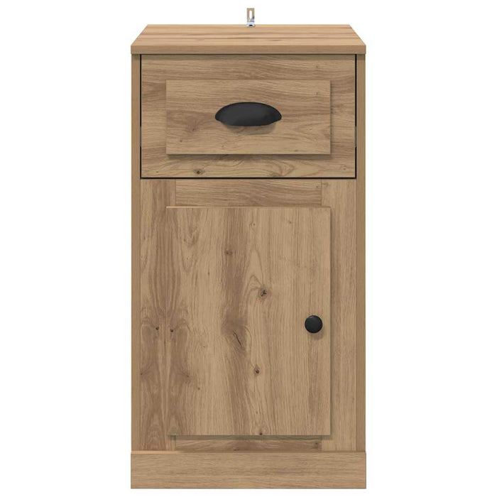 Dulap lateral 40 x 50 x 75 cm Lemn prelucrat Stejar Artizanal WALTI