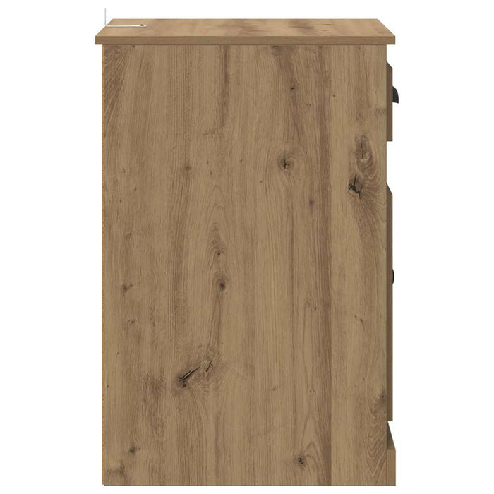 Dulap lateral 40 x 50 x 75 cm Lemn prelucrat Stejar Artizanal WALTI