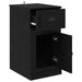 Dulap lateral Stejar Negru 40 x 50 x 75 cm Lemn compozit - WALTI WALTI