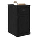 Dulap lateral Stejar Negru 40 x 50 x 75 cm Lemn compozit - WALTI WALTI