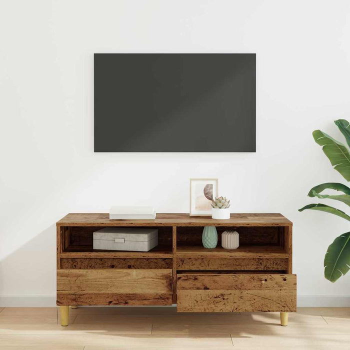 Cabinet TV Lemn Vechi 100 x 34,5 x 44,5 cm Lemn compozit - WALTI WALTI