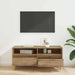 Cabinet TV Stejar Artizanal 100 x 34,5 x 44,5 cm Lemn compozit - WALTI WALTI