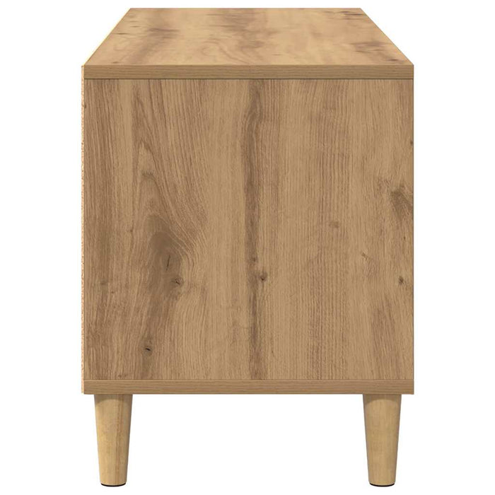 Cabinet TV Stejar Artizanal 100 x 34,5 x 44,5 cm Lemn compozit - WALTI WALTI