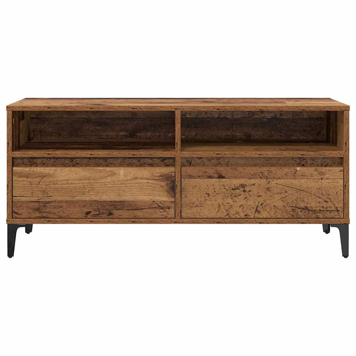 Cabinet TV cu sertar Lemn Vechi 100 x 34,5 x 44,5 cm - WALTI WALTI