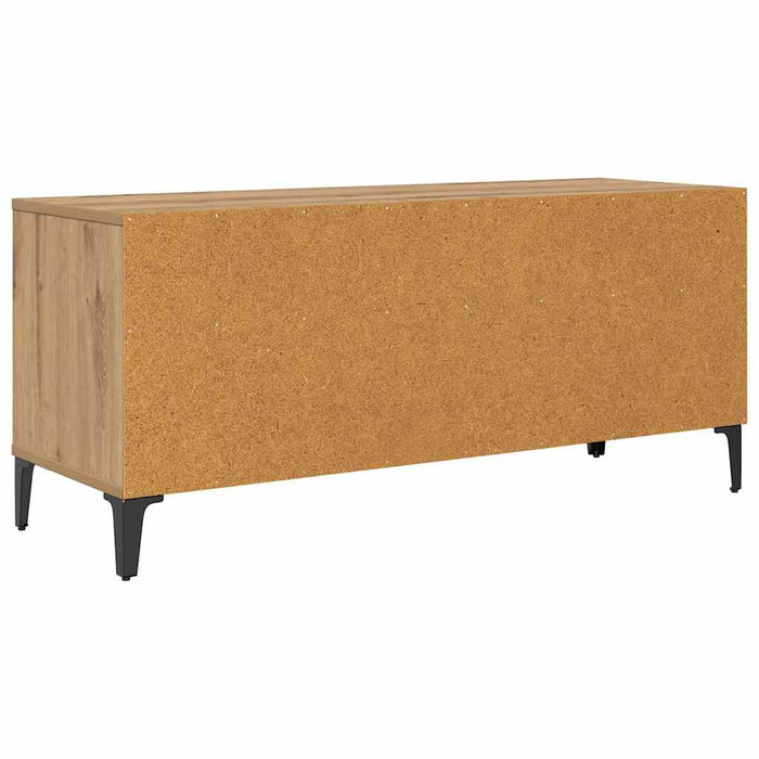 Cabinet TV cu sertar Stejar Artizanal 100 x 34,5 x 44,5 cm - WALTI WALTI