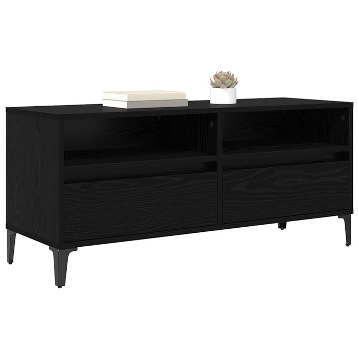 Cabinet TV cu sertar Stejar Negru 100 x 34,5 x 44,5 cm - WALTI WALTI