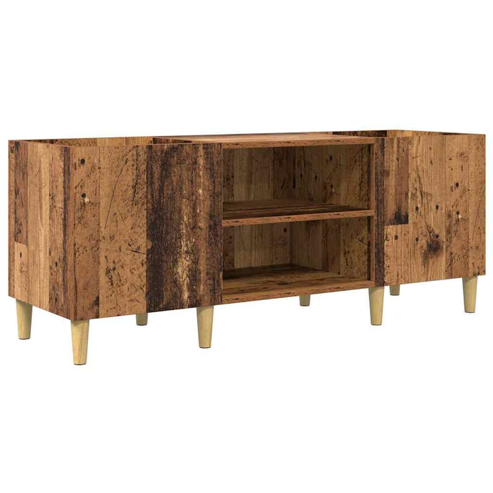 Dulap pentru discuri de vinil Lemn Vechi 121 x 38 x 48 cm - WALTI WALTI