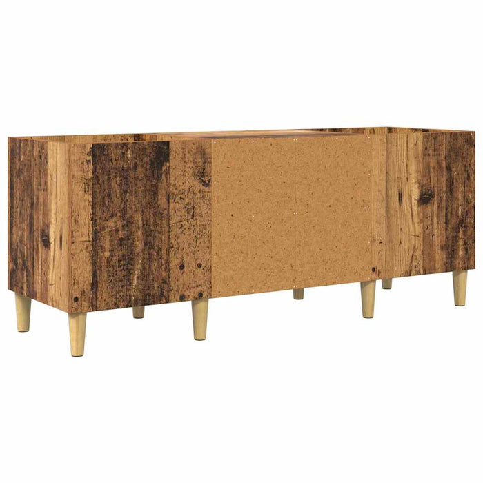 Dulap pentru discuri de vinil Lemn Vechi 121 x 38 x 48 cm - WALTI WALTI