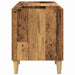 Dulap pentru discuri de vinil Lemn Vechi 121 x 38 x 48 cm - WALTI WALTI