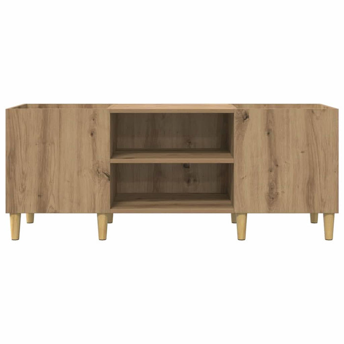Dulap pentru discuri de vinil Stejar Artizanal 121 x 38 x 48 cm - WALTI WALTI