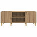 Dulap pentru discuri de vinil Stejar Artizanal 121 x 38 x 48 cm - WALTI WALTI
