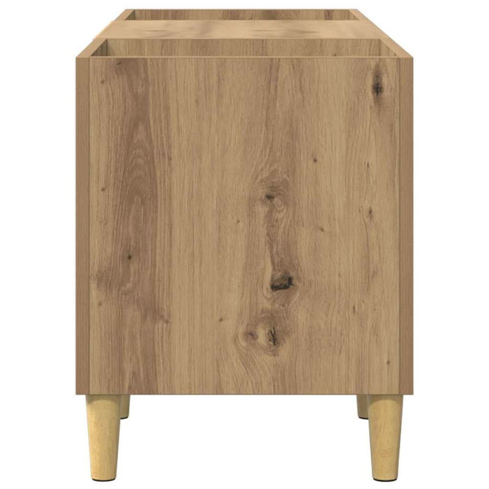 Dulap pentru discuri de vinil Stejar Artizanal 121 x 38 x 48 cm - WALTI WALTI