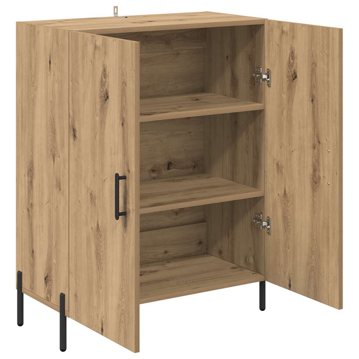 Bufet Stejar Artizanal 69,5 x 34 x 90 cm Lemn compozit - WALTI WALTI