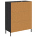 Bufet Stejar Negru 69,5 x 34 x 90 cm Lemn compozit - WALTI WALTI