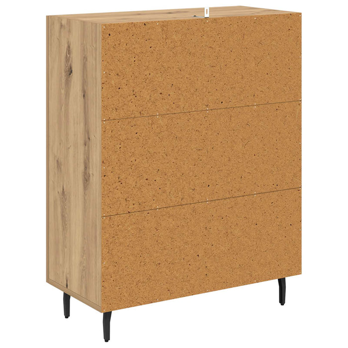 Bufet Stejar Artizanal 69,5 x 34 x 90 cm Lemn compozit - WALTI WALTI