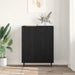 Bufet Stejar Negru 69,5 x 34 x 90 cm Lemn compozit - WALTI WALTI