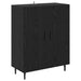 Bufet Stejar Negru 69,5 x 34 x 90 cm Lemn compozit - WALTI WALTI
