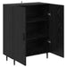 Bufet Stejar Negru 69,5 x 34 x 90 cm Lemn compozit - WALTI WALTI