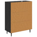 Bufet Stejar Negru 69,5 x 34 x 90 cm Lemn compozit - WALTI WALTI