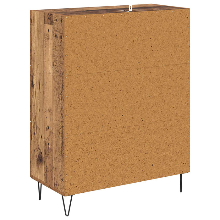 Bufet Lemn Vechi 69,5 x 34 x 90 cm Lemn Ingineresc și Fier - WALTI WALTI