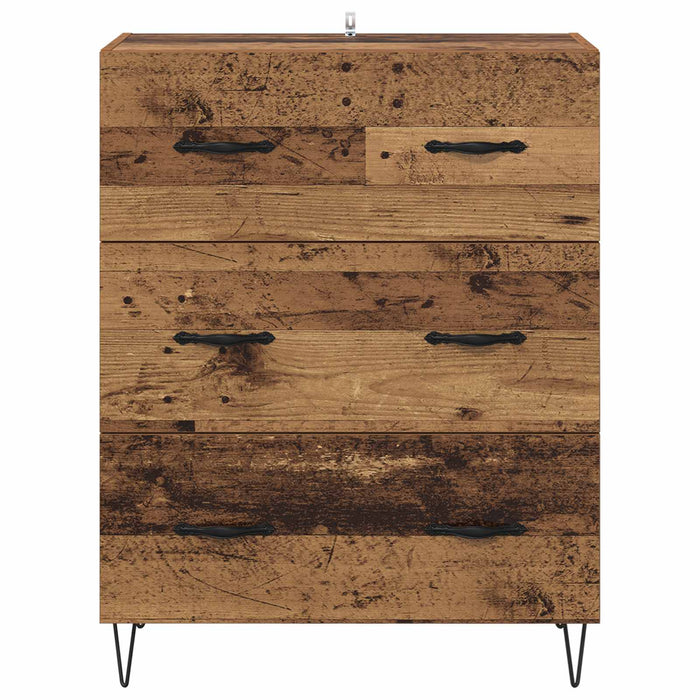 Bufet Lemn Vechi 69,5 x 34 x 90 cm Lemn Ingineresc și Fier - WALTI WALTI