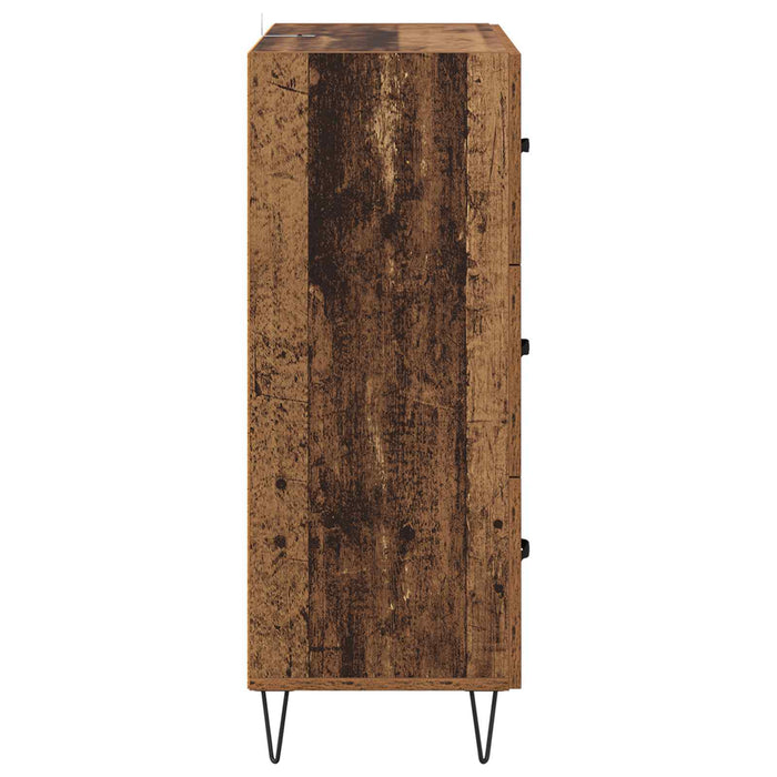 Bufet Lemn Vechi 69,5 x 34 x 90 cm Lemn Ingineresc și Fier - WALTI WALTI