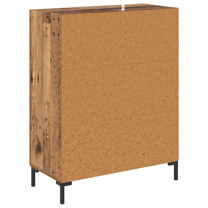 Bufet Lemn Vechi 69,5 x 34 x 90 cm Lemn Ingineresc și Fier - WALTI WALTI