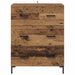 Bufet Lemn Vechi 69,5 x 34 x 90 cm Lemn Ingineresc și Fier - WALTI WALTI