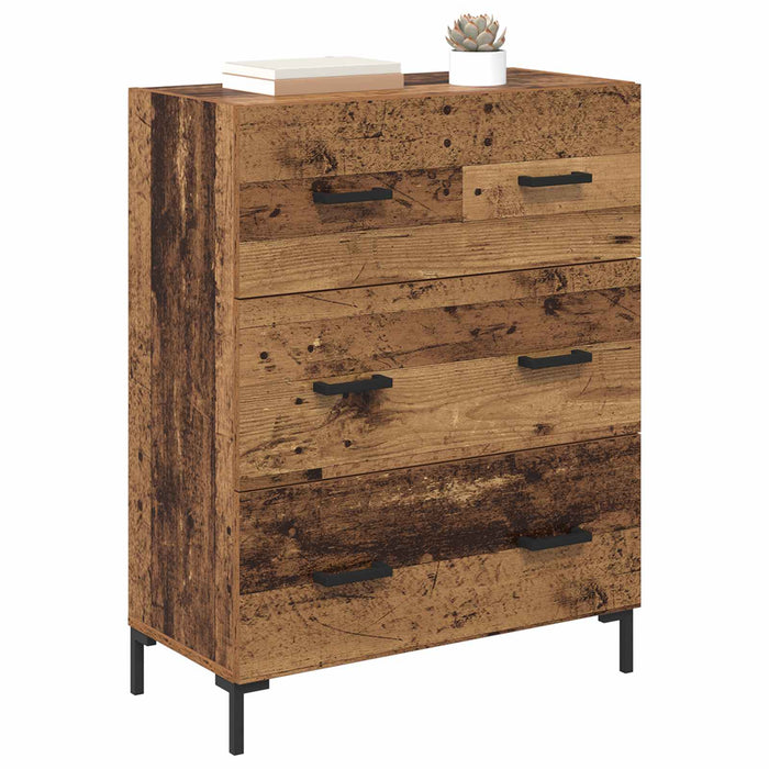 Bufet Lemn Vechi 69,5 x 34 x 90 cm Lemn Ingineresc și Fier - WALTI WALTI