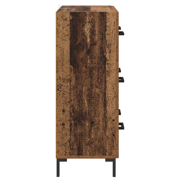 Bufet Lemn Vechi 69,5 x 34 x 90 cm Lemn Ingineresc și Fier - WALTI WALTI
