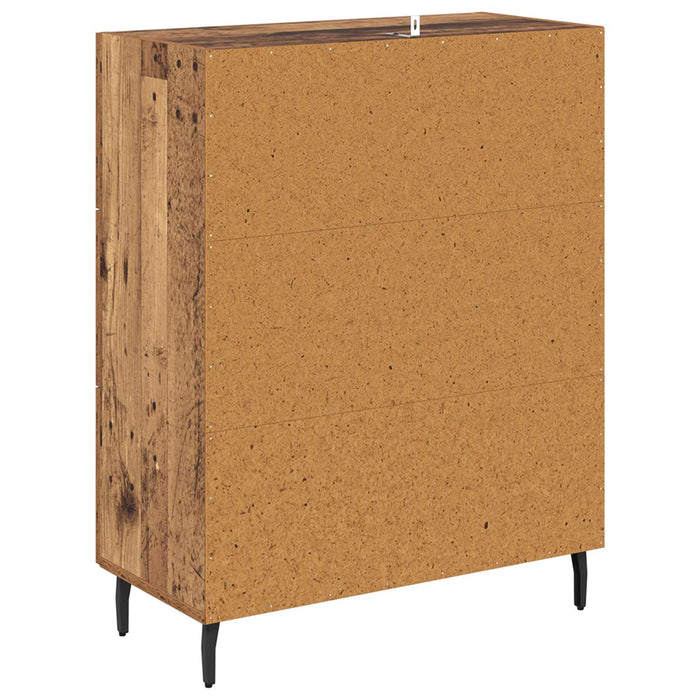 Bufet Lemn Vechi 69,5 x 34 x 90 cm Lemn Ingineresc și Fier - WALTI WALTI
