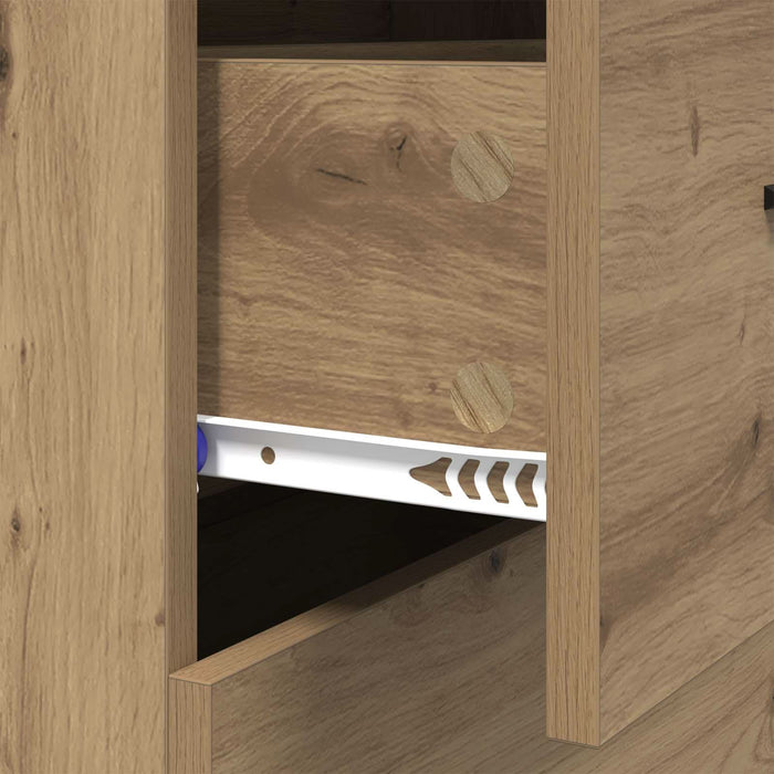 Bufet cu sertar Stejar Artizanal 69,5 x 34 x 90 cm - WALTI WALTI