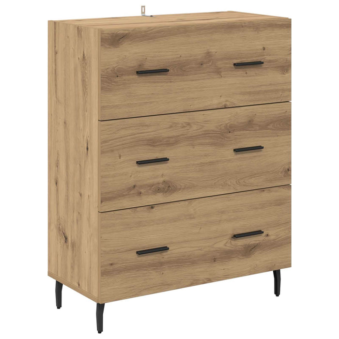 Bufet cu sertar Stejar Artizanal 69,5 x 34 x 90 cm - WALTI WALTI