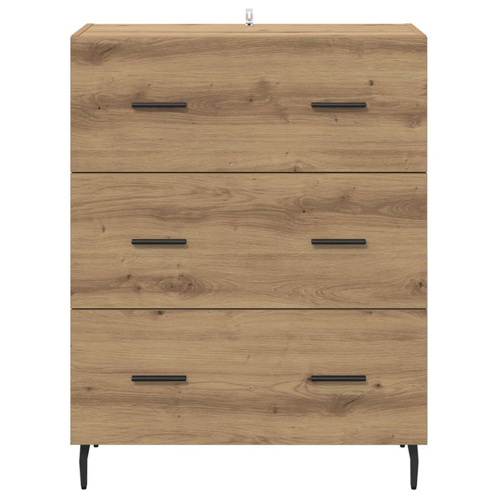 Bufet cu sertar Stejar Artizanal 69,5 x 34 x 90 cm - WALTI WALTI