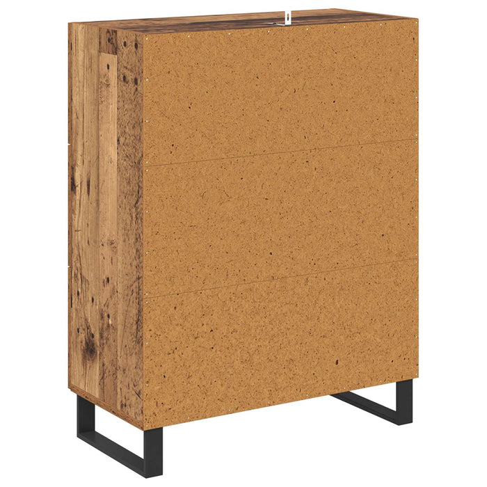 Bufet Lemn Vechi 69,5 x 34 x 90 cm Lemn Ingineresc și Fier - WALTI WALTI