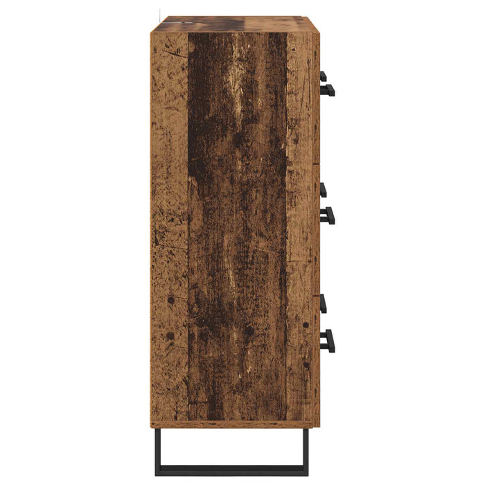 Bufet Lemn Vechi 69,5 x 34 x 90 cm Lemn Ingineresc și Fier - WALTI WALTI