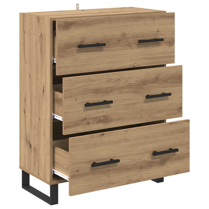 Bufet cu sertar Stejar Artizanal 69,5 x 34 x 90 cm - WALTI WALTI