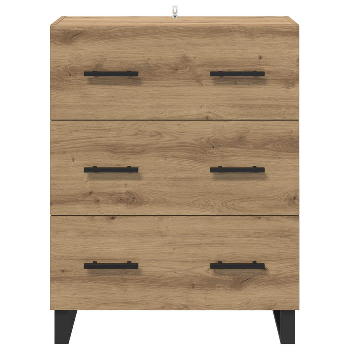 Bufet cu sertar Stejar Artizanal 69,5 x 34 x 90 cm - WALTI WALTI