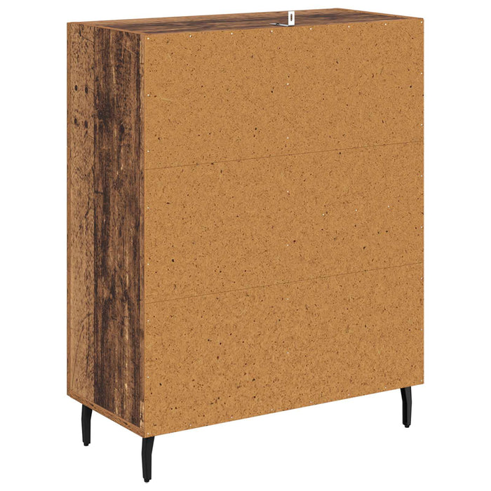 Bufet Lemn Vechi 69,5 x 34 x 90 cm Lemn Ingineresc și Fier - WALTI WALTI