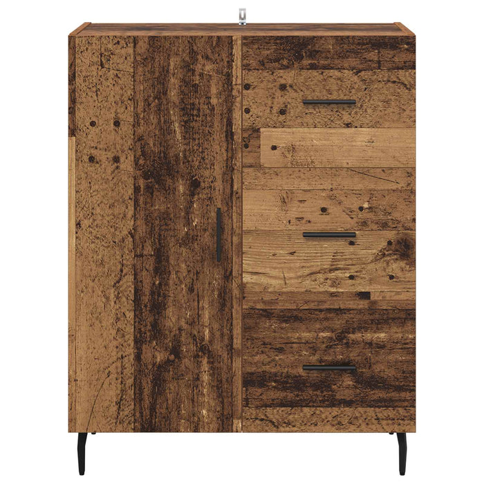 Bufet Lemn Vechi 69,5 x 34 x 90 cm Lemn Ingineresc și Fier - WALTI WALTI