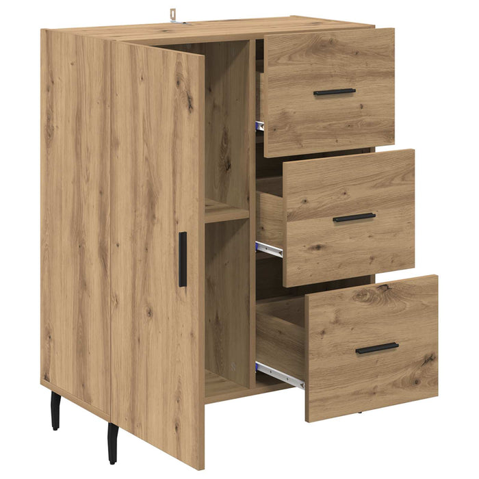 Bufet cu sertar Stejar Artizanal 69,5 x 34 x 90 cm - WALTI WALTI