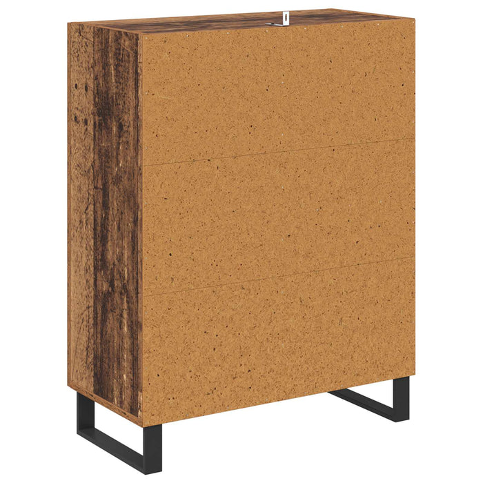 Bufet Lemn Vechi 69,5 x 34 x 90 cm Lemn Ingineresc și Fier - WALTI WALTI