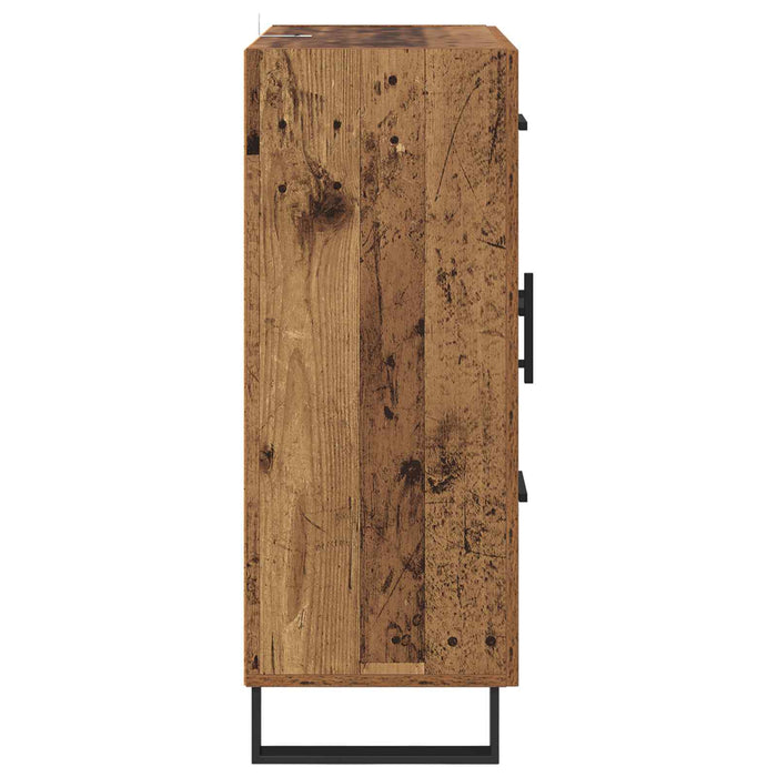 Bufet Lemn Vechi 69,5 x 34 x 90 cm Lemn Ingineresc și Fier - WALTI WALTI