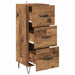Bufet cu sertar Lemn vechi 34 x 34.5 x 90 cm Lemn compozit - WALTI WALTI