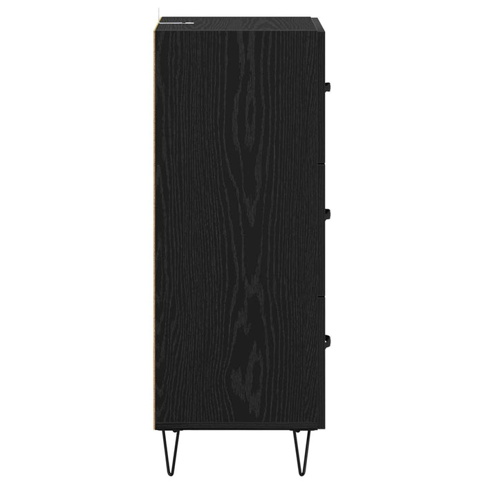 Bufet Stejar negru 34 x 34.5 x 90 cm Lemn compozit - WALTI WALTI