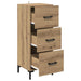 Bufet Stejar Artizanal 34,5 x 34 x 90 cm Lemn compozit - WALTI WALTI
