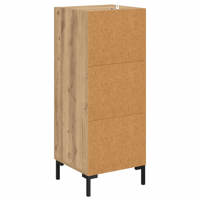 Bufet Stejar Artizanal 34,5 x 34 x 90 cm Lemn compozit - WALTI WALTI