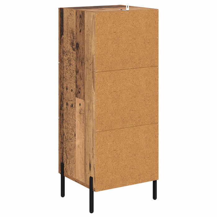 Bufet cu sertar Lemn vechi 34 x 34.5 x 90 cm Lemn compozit - WALTI WALTI